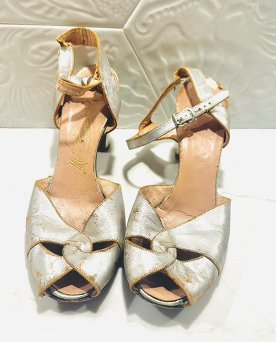Vintage silver leather - vintage,